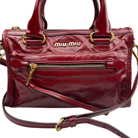 Miu Miu Vitello leather handbag
