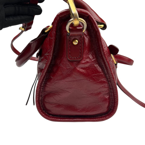 Miu Miu Vitello leather handbag