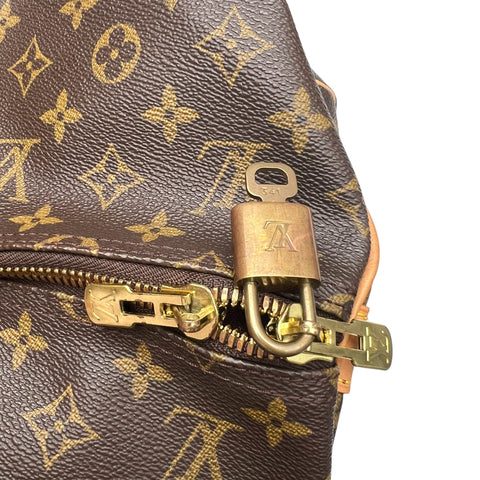 Louis Vuitton Keepall M41414 Monogram LV Monogram Key Pol Bandolière 55