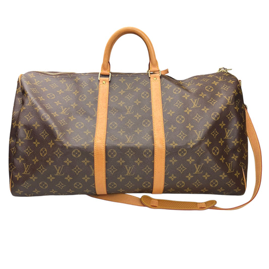 Louis Vuitton Keepall M41414 Monogram LV Monogram Key Pol Bandolière 55