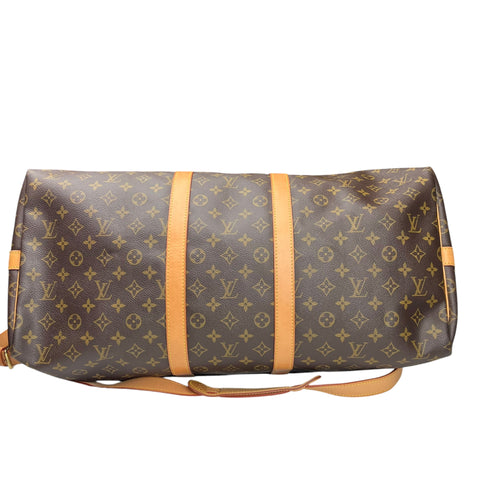 Louis Vuitton Keepall M41414 Monogram LV Monogram Key Pol Bandolière 55