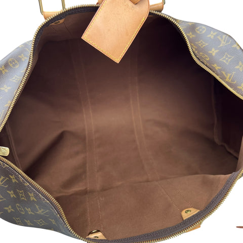 Louis Vuitton Keepall M41414 Monogram LV Monogram Key Pol Bandolière 55
