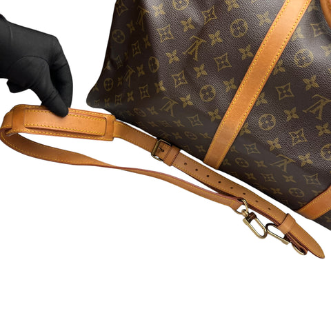 Louis Vuitton Keepall Monogram LV Monogram Key Pol Bandolière 60