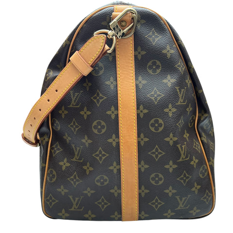 Louis Vuitton Keepall Monogram LV Monogram Key Pol Bandolière 60