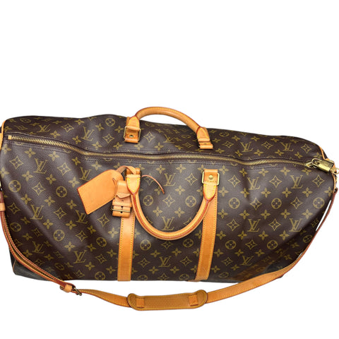 Louis Vuitton Keepall Monogram LV Monogram Key Pol Bandolière 60