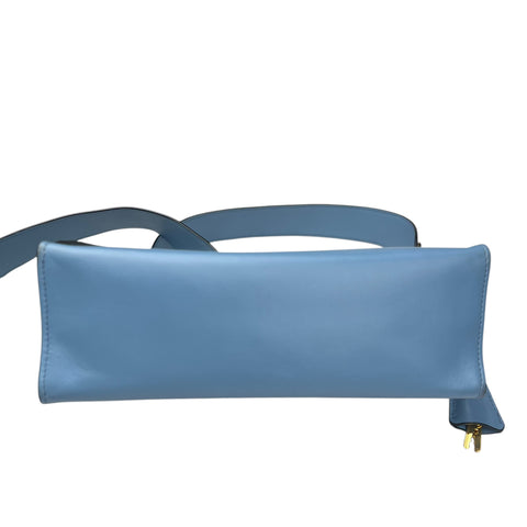 Prada City Calf Saffiano Esplanade Crossbody Bag Astrale Soleil