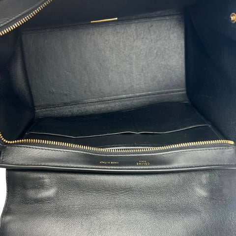Celine Trapeze Multi-Color Leather/Suede Top Handle/Shoulder Bag