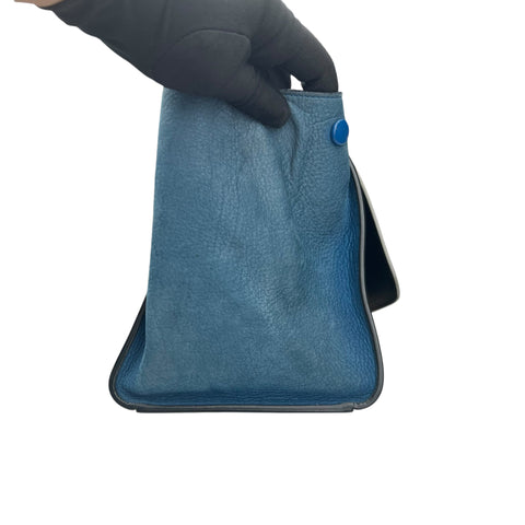 Celine Trapeze Multi-Color Leather/Suede Top Handle/Shoulder Bag