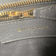 Pre-owned Balenciaga Chevre Gold Metallic Edge Hardware Mini City bag