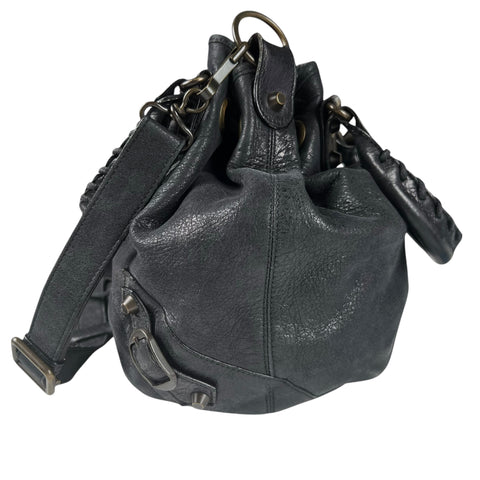 Balenciaga Pompon leather handbag