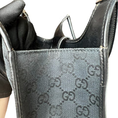 Pre-owned Gucci Jackie Vintage black cloth handbag