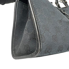 Pre-owned Gucci Jackie Vintage black cloth handbag