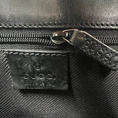 Pre-owned Gucci Jackie Vintage black cloth handbag