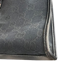 Pre-owned Gucci Jackie Vintage black cloth handbag