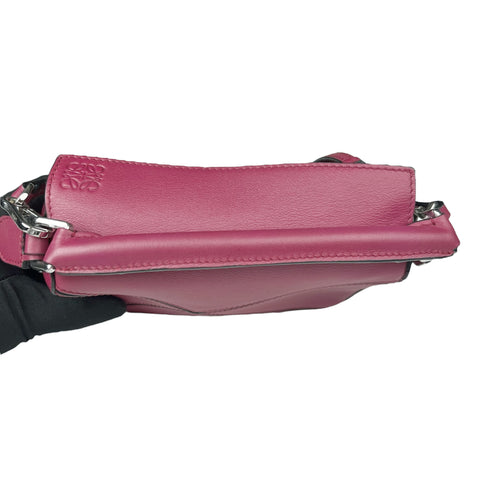 Loewe Preloved Puzzle Small Messenger Bag in Pink