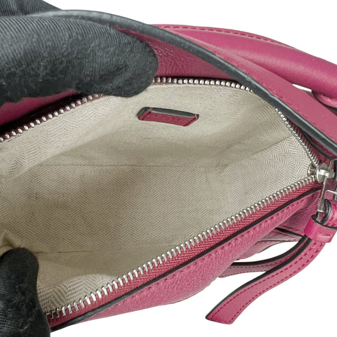 Loewe Preloved Puzzle Small Messenger Bag in Pink