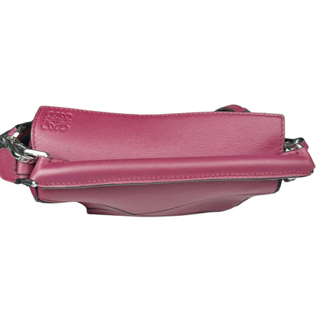 Loewe Preloved Puzzle Small Messenger Bag in Pink