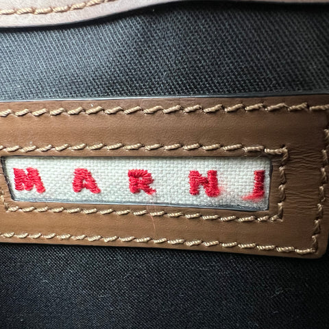 MARNI East/West Soft Trunk leather shoulder bag