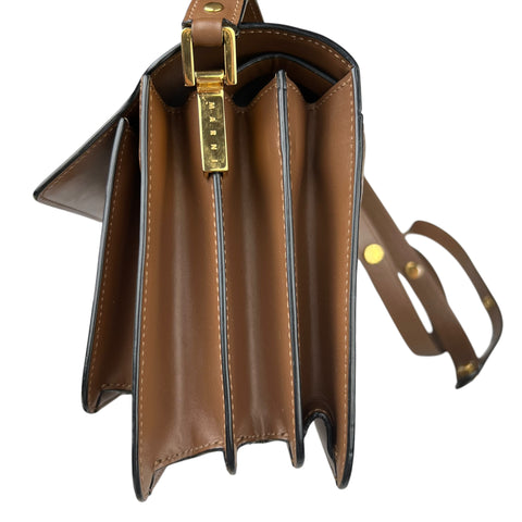 MARNI East/West Soft Trunk leather shoulder bag