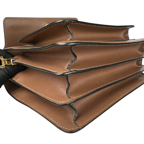 MARNI East/West Soft Trunk leather shoulder bag