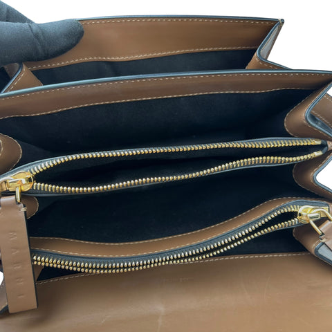 MARNI East/West Soft Trunk leather shoulder bag