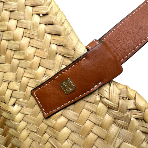 LOEWE Small Tote Basket Bag Brown Beige