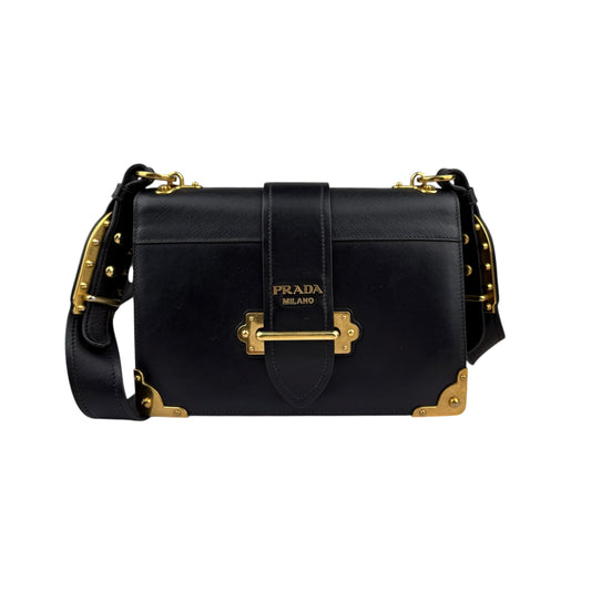 Prada Black City Cahier Bag