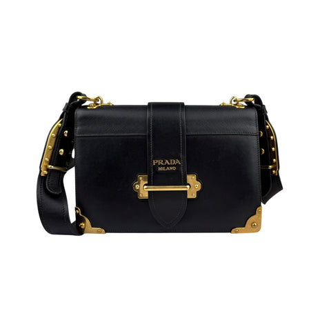 Prada Black City Cahier Bag