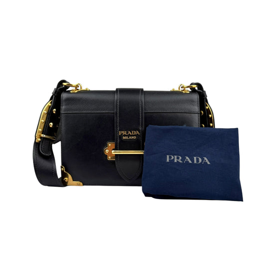 Prada Black City Cahier Bag