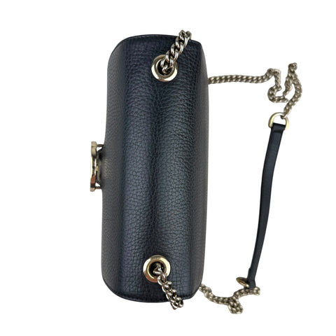 Gucci Handbag Bamboo Taurillon Leather Black Tote Bag Tophandlebag