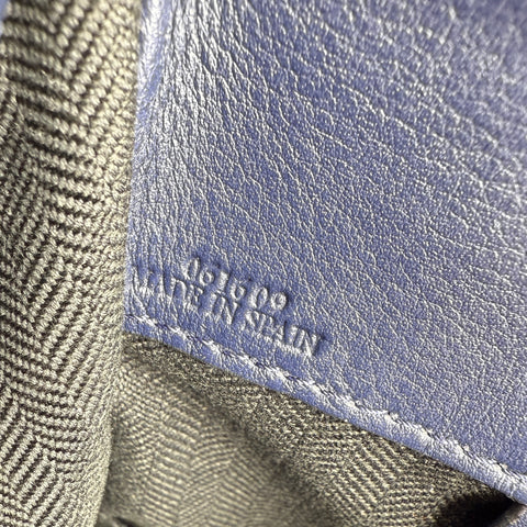 Loewe Hammock Medium in Blue Leather