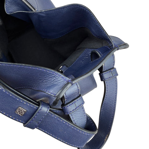 Loewe Hammock Medium in Blue Leather