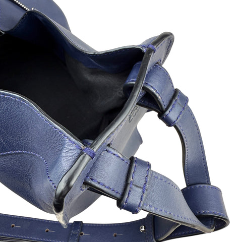 Loewe Hammock Medium in Blue Leather