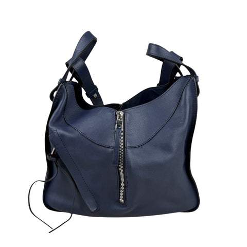 Loewe Hammock Medium in Blue Leather