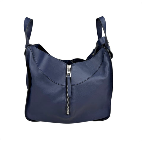 Loewe Hammock Medium in Blue Leather