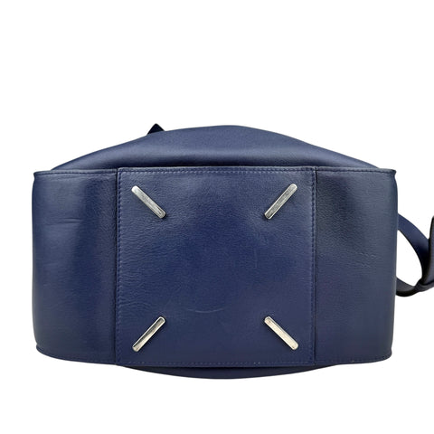Loewe Hammock Medium in Blue Leather
