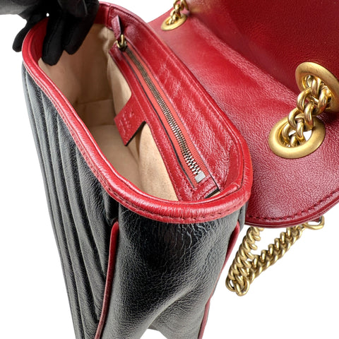 Gucci GG Marmont Black Crossbody Bag