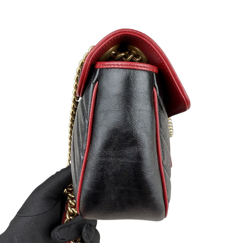 Gucci GG Marmont Black Crossbody Bag