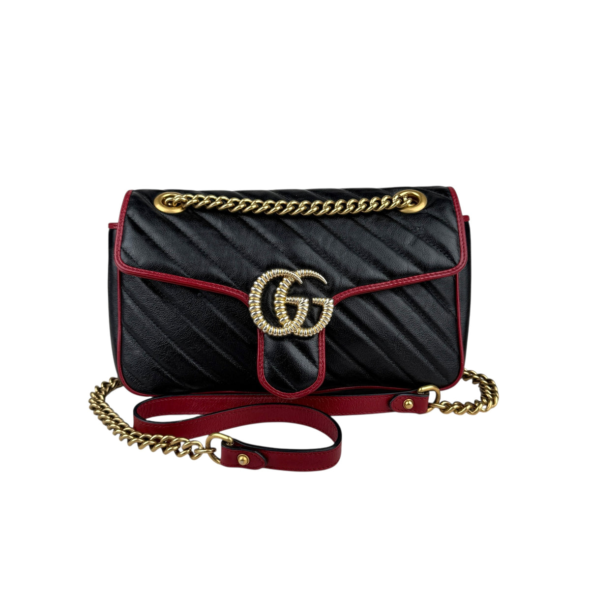 Gucci GG Marmont Black Crossbody Bag