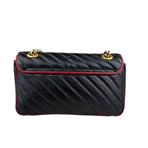 Gucci GG Marmont Black Crossbody Bag