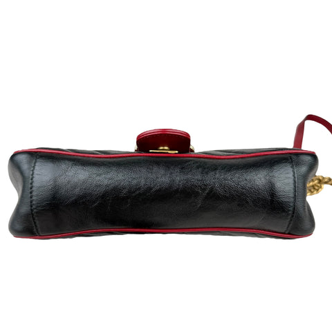 Gucci GG Marmont Black Crossbody Bag