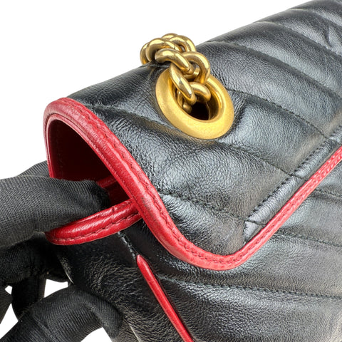 Gucci GG Marmont Black Crossbody Bag