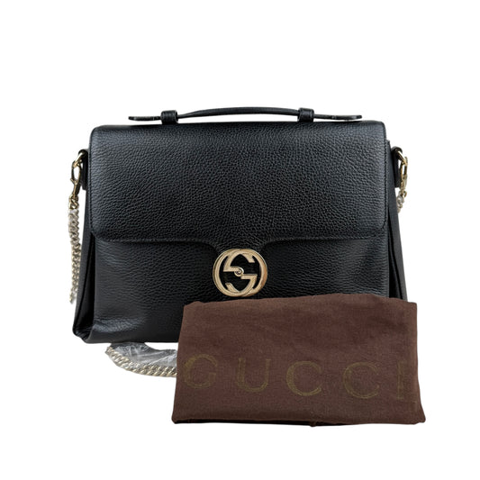 Gucci Interlocking GM bag Black