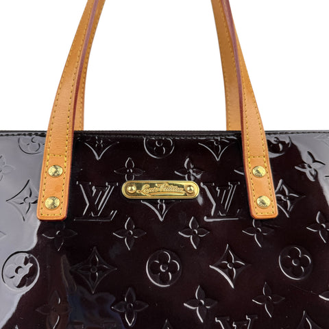 Louis Vuitton Amarante Monogram Vernis Bellevue GM Bag