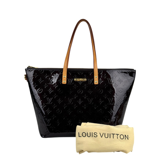 Louis Vuitton Amarante Monogram Vernis Bellevue GM Bag