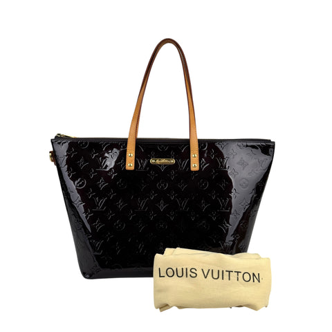 Louis Vuitton Amarante Monogram Vernis Bellevue GM Bag
