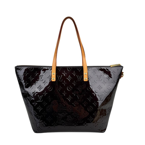 Louis Vuitton Amarante Monogram Vernis Bellevue GM Bag