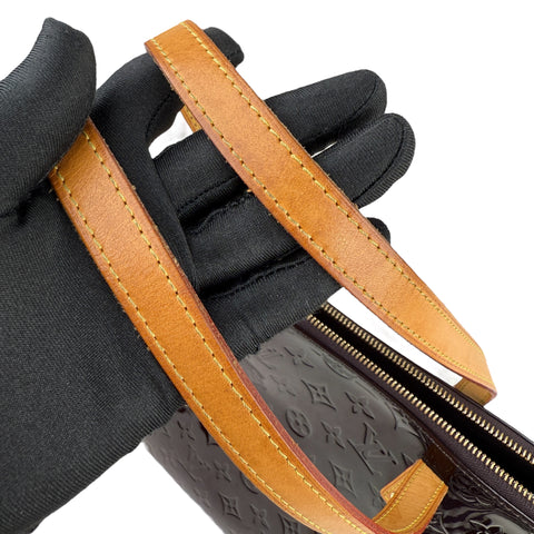 Louis Vuitton Amarante Monogram Vernis Bellevue GM Bag