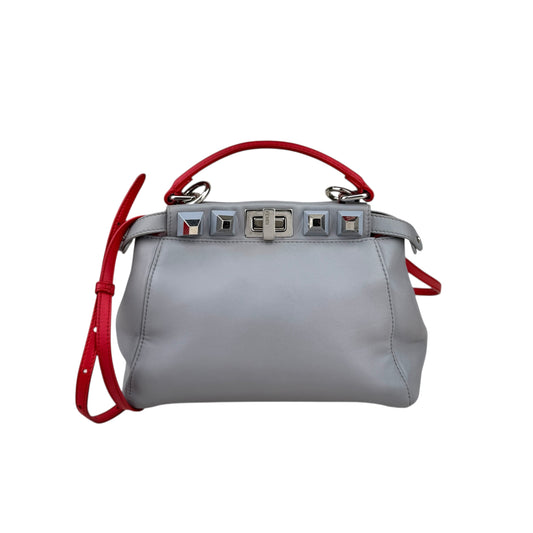 Fendi Leather Peekaboo Mini crossbody bag