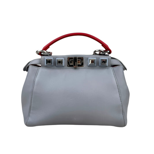 Fendi Leather Peekaboo Mini crossbody bag